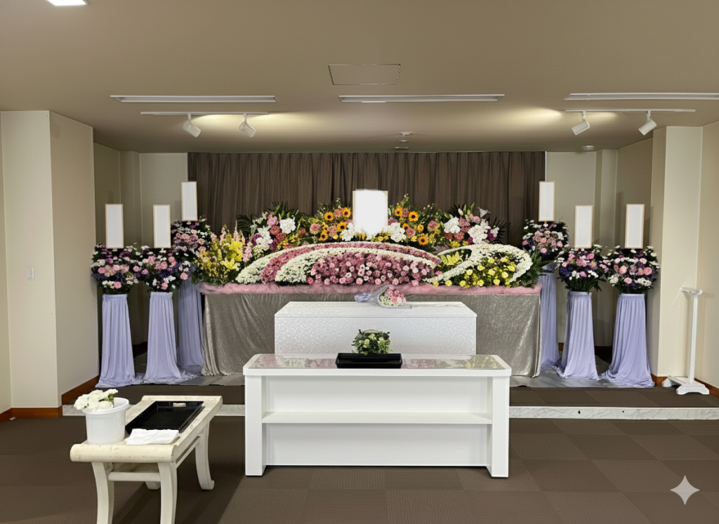 東松山市斎場　一日葬外観