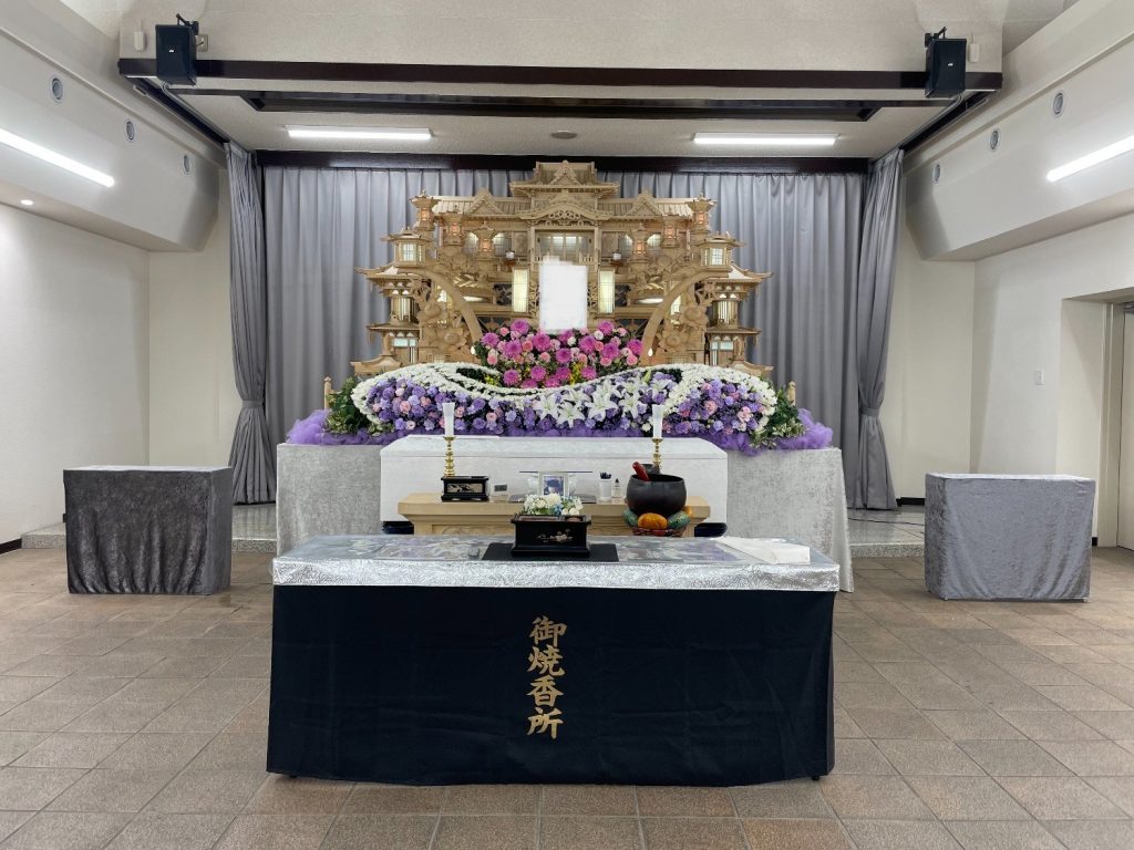 思い出の里会館　家族葬外観