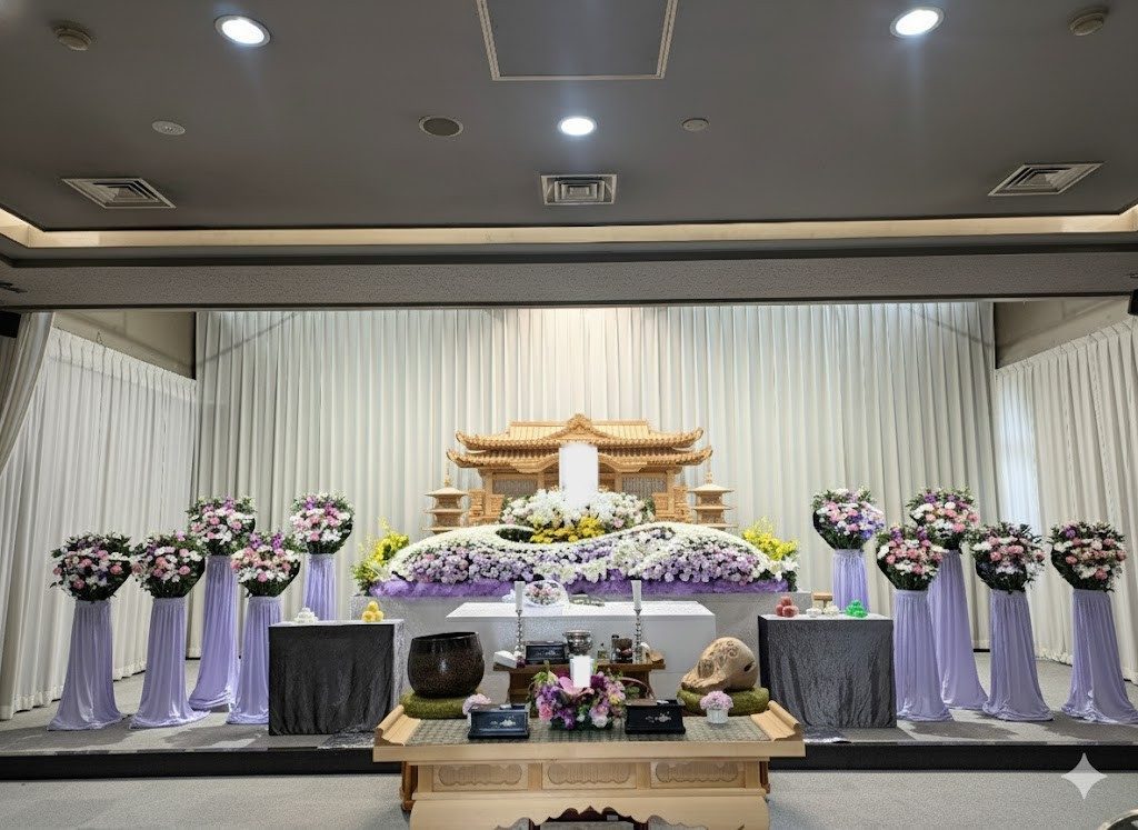 朝霞市営斎場　一日葬外観