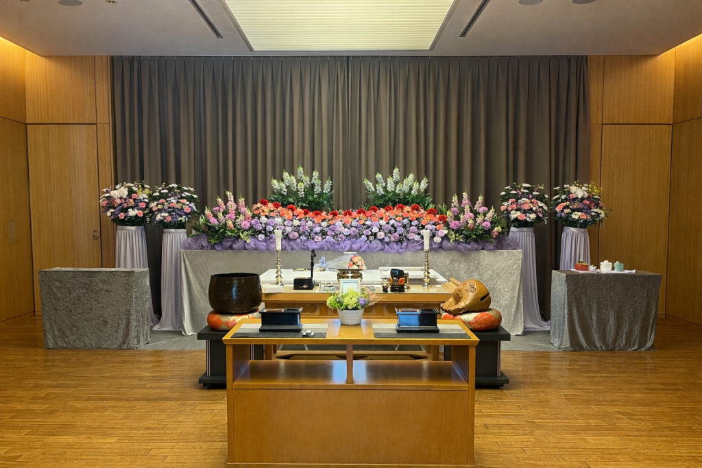 印西市斎場　家族葬外観