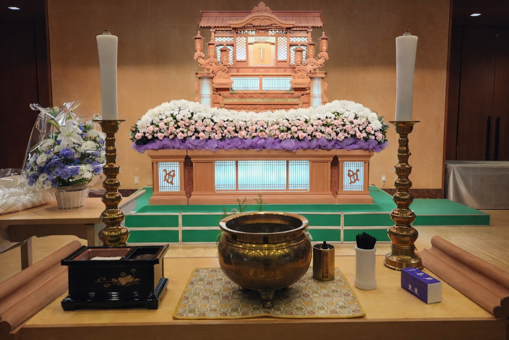 大泉町外二町斎場　家族葬外観